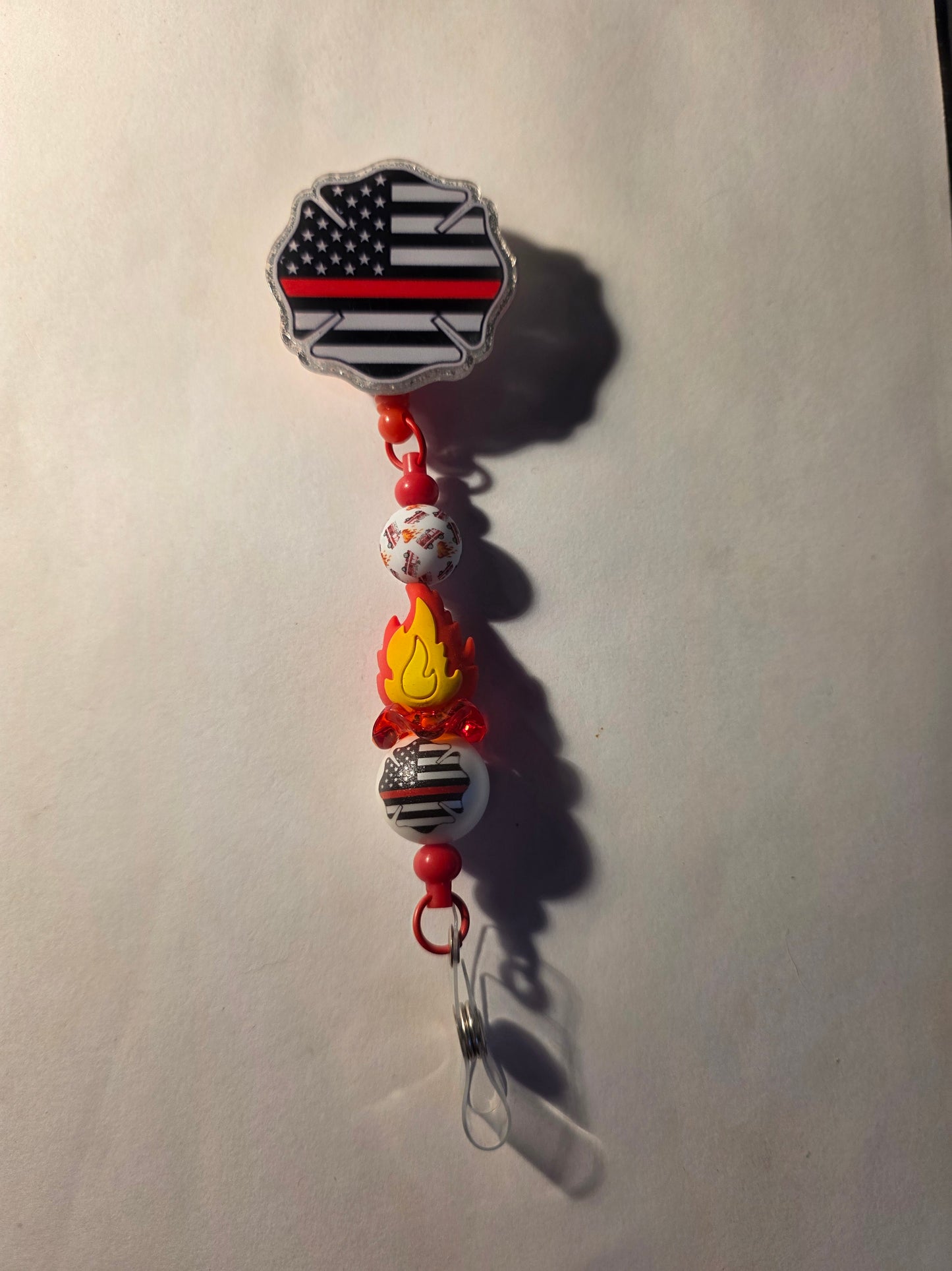 Beaded and Acrylic Badge Reels