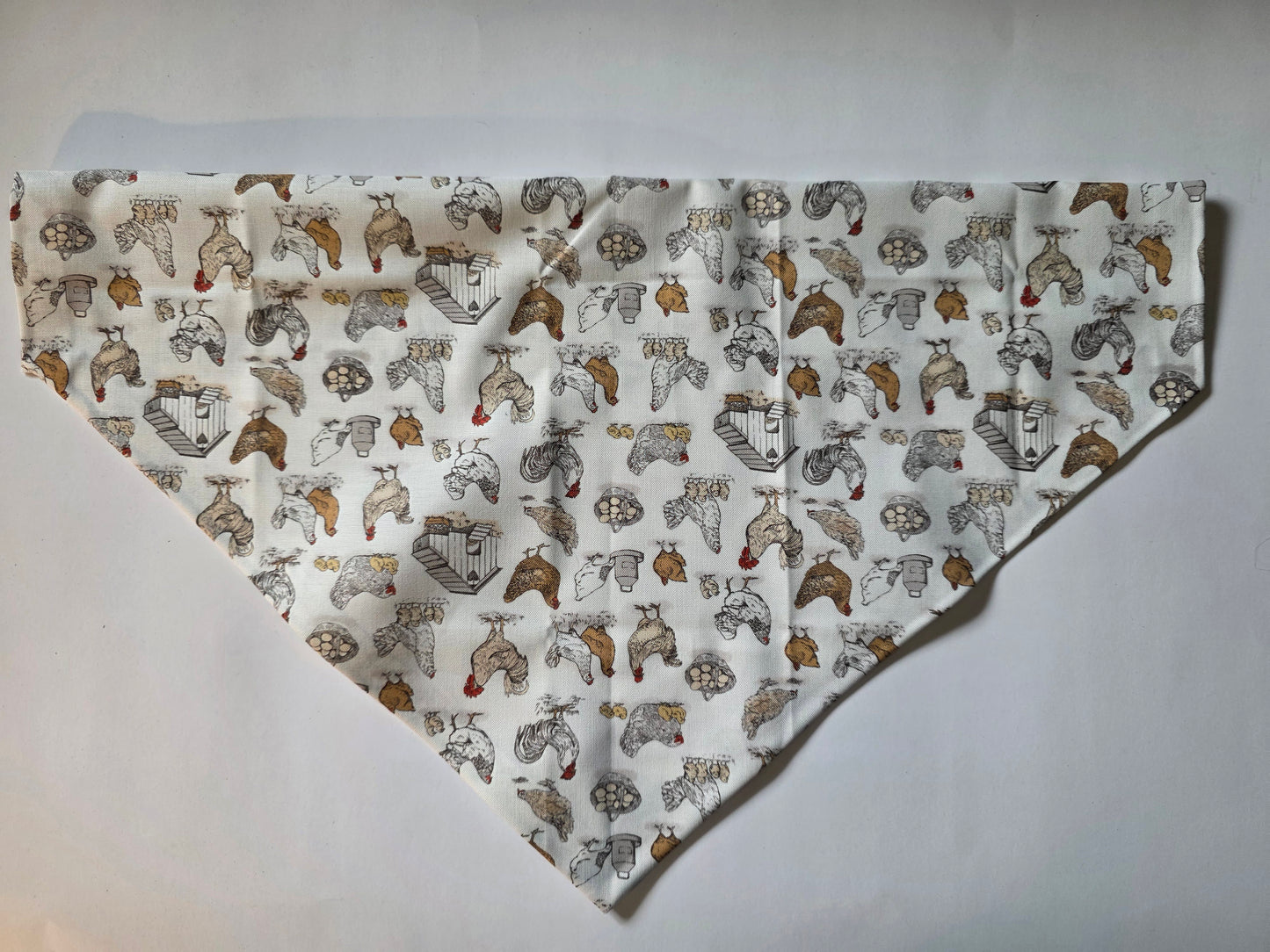 Small Over-the-Collar Dog Bandana – Handmade Pet Bandana for Dogs & Cats