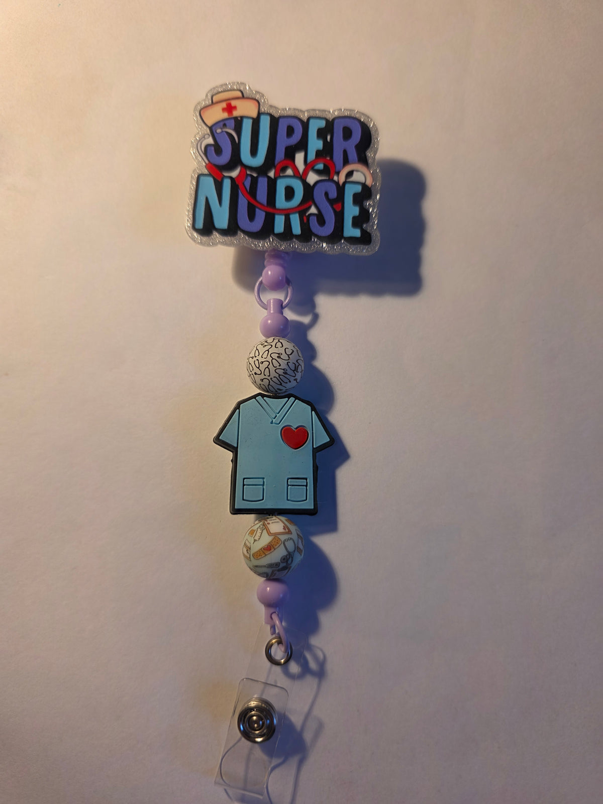 Beaded and Acrylic Badge Reels