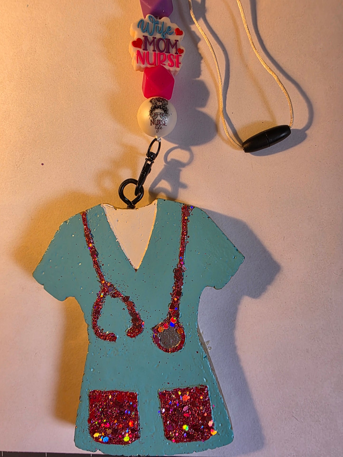 Handmade Car Freshie with Lanyard – Scented Car Charm | Made in the USA