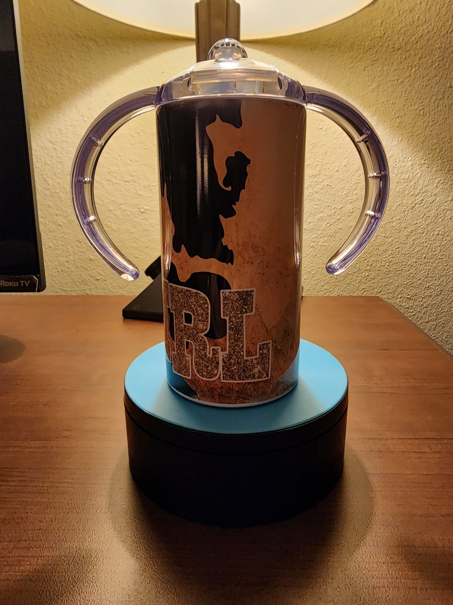 "Daddy’s Little Cowgirl” 12oz Sippy Cup