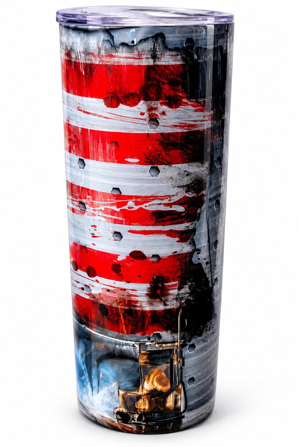 20 oz Blue Collar Stainless Steel Tumbler – Lineman, Welder & Skilled Trades
