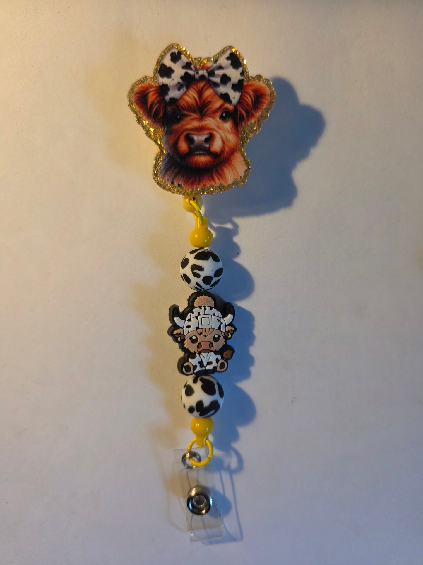 Beaded and Acrylic Badge Reels
