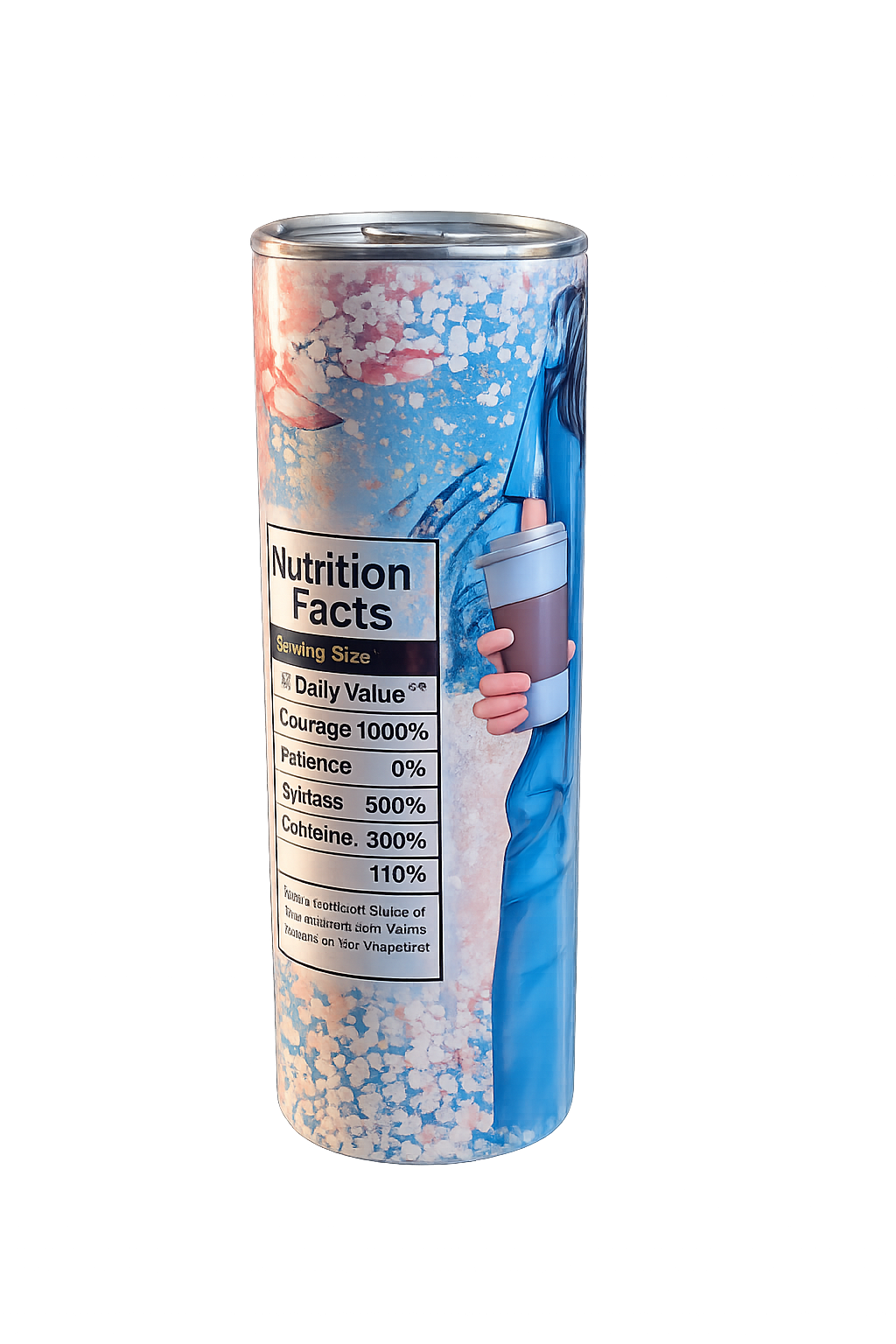 Handmade Medical Stainless Steel Tumbler-20 oz