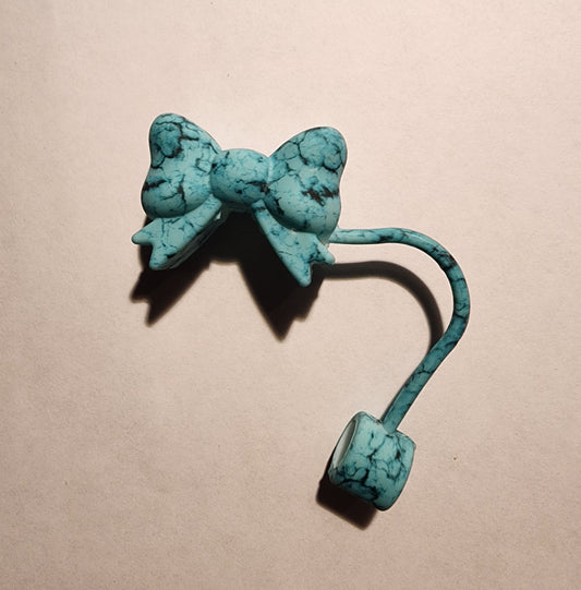 Chuckles Bow Straw Topper