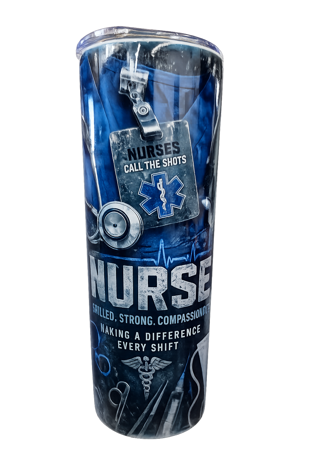 Handmade Medical Stainless Steel Tumbler-20 oz